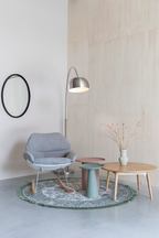 Table d'appoint piédestal minimaliste L