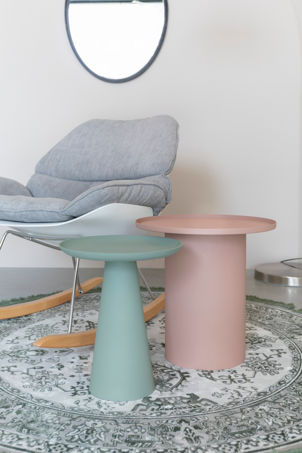 Table d'appoint piédestal minimaliste L