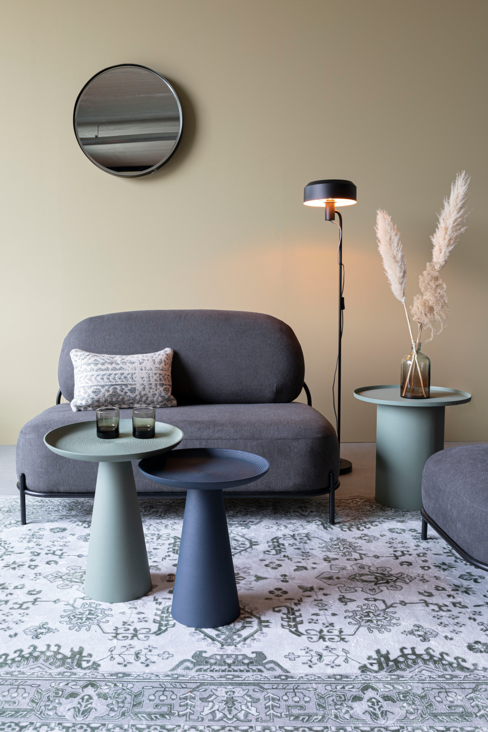 Table d'appoint piédestal minimaliste L