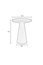 Table d'appoint à piédestal moderne M