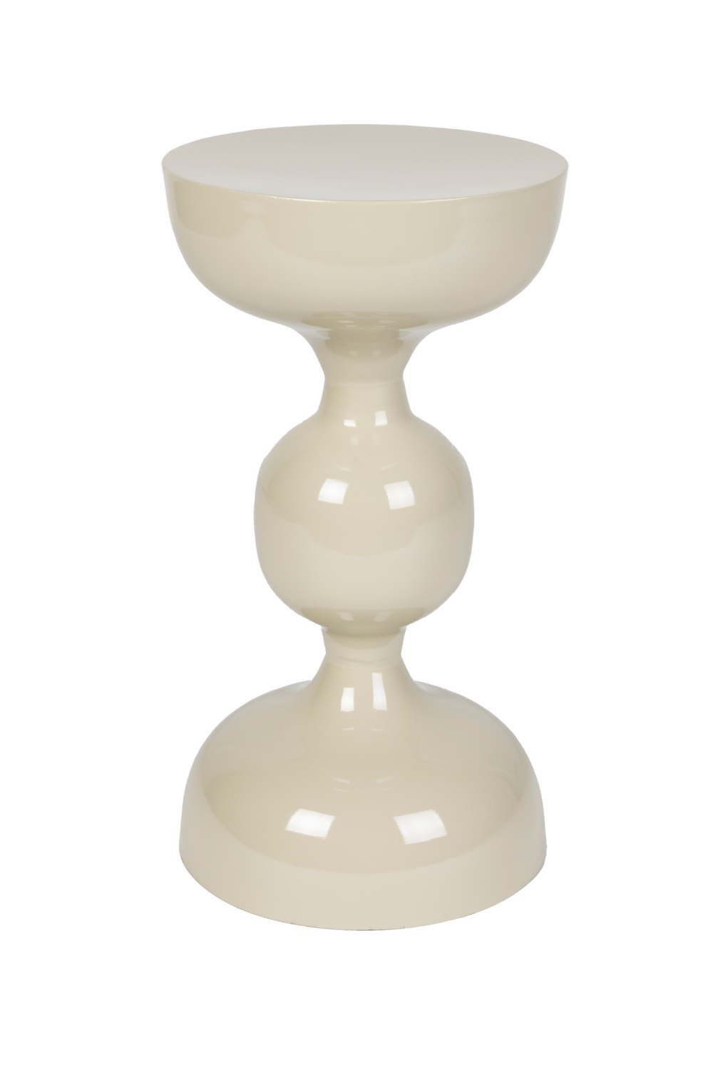Table d'appoint en métal moderne