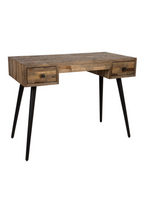 Bureau en teck recyclé