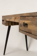 Bureau en teck recyclé