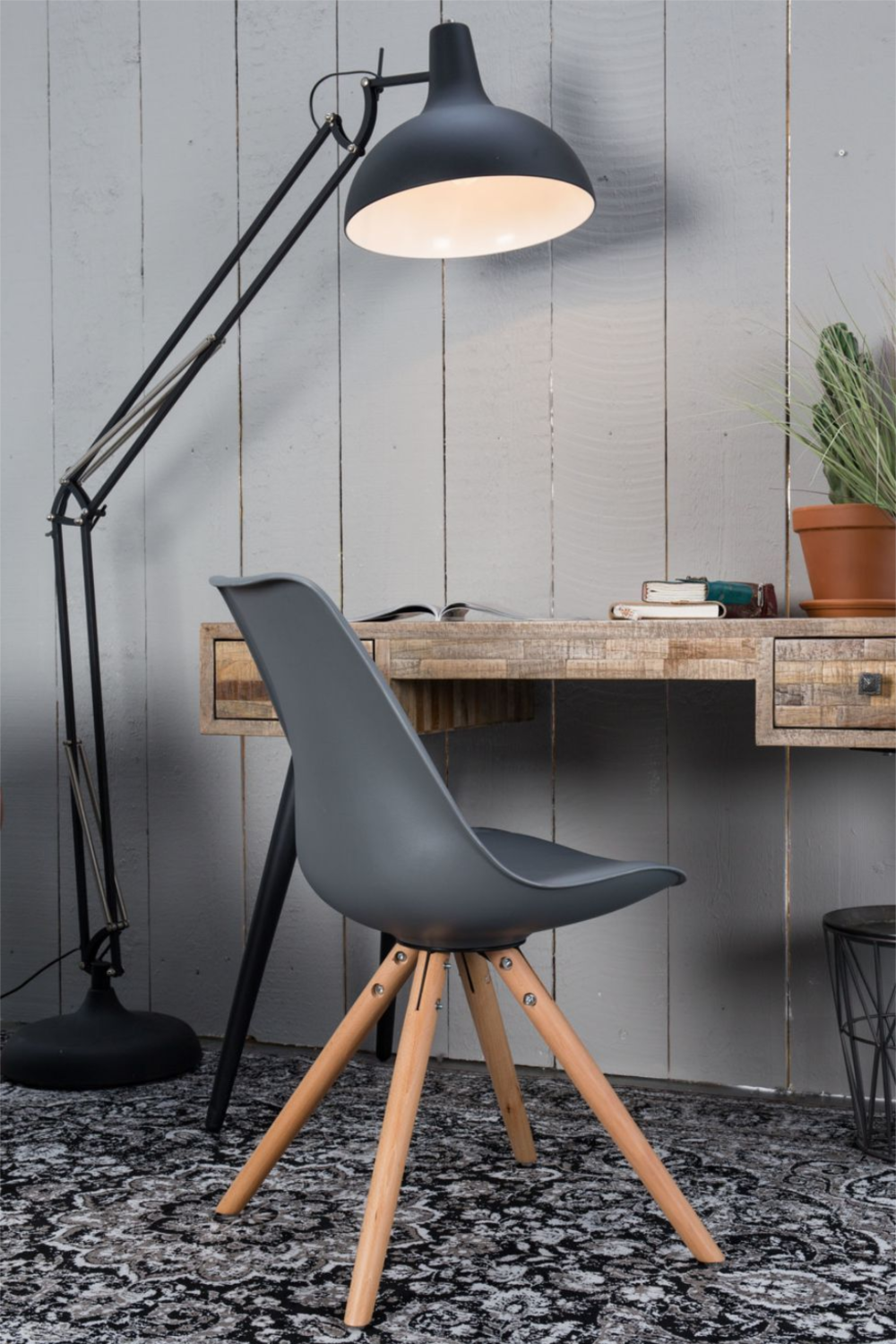 Bureau en teck recyclé
