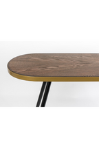 Console en bois doré