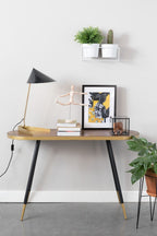 Console en bois doré