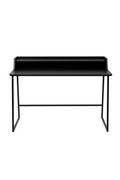Bureau en bois noir