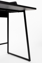 Bureau en bois noir