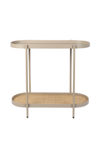 Console en bois beige