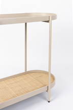 Console en bois beige