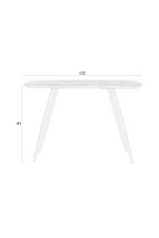 Console Teck Marron
