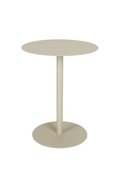 Table d'appoint ronde d'extérieur à piédestal