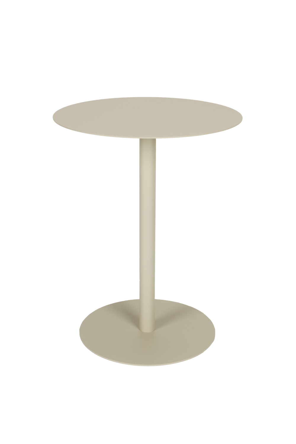 Table d'appoint ronde d'extérieur à piédestal