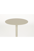 Table d'appoint ronde d'extérieur à piédestal