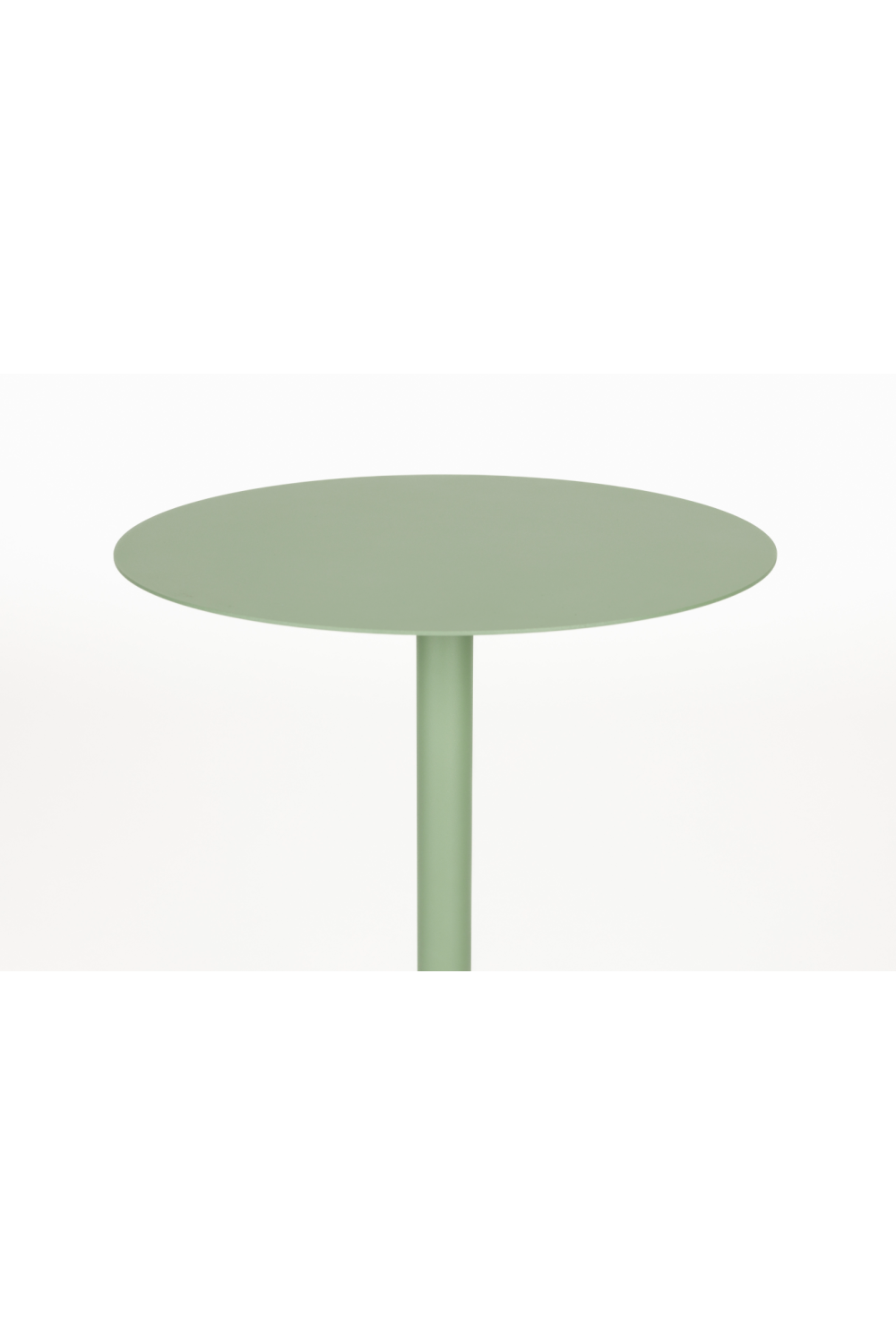 Table d'appoint ronde d'extérieur à piédestal