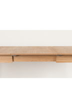 Table à manger extensible en noyer