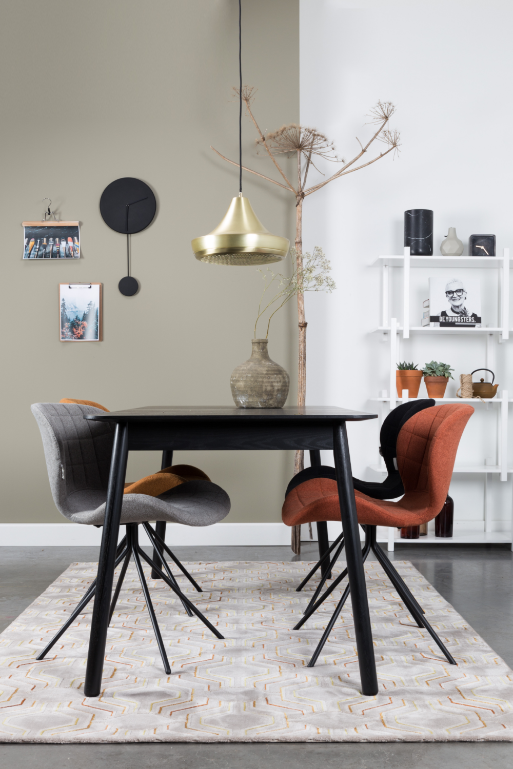 Table à manger extensible en noyer