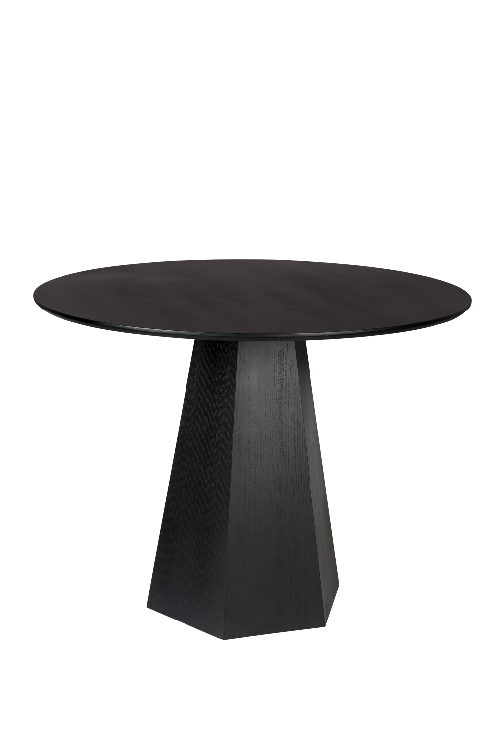 Table à manger ronde noire