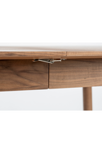 Table à manger extensible en noyer