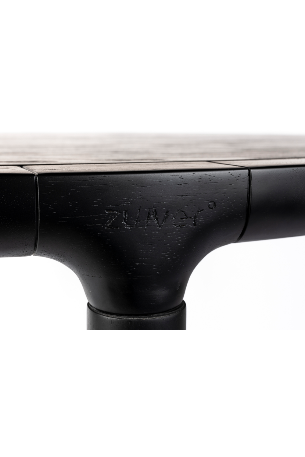 Table à manger ronde noire