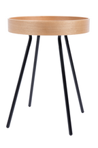 Table d'appoint avec plateau amovible