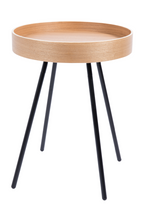 Table d'appoint avec plateau amovible