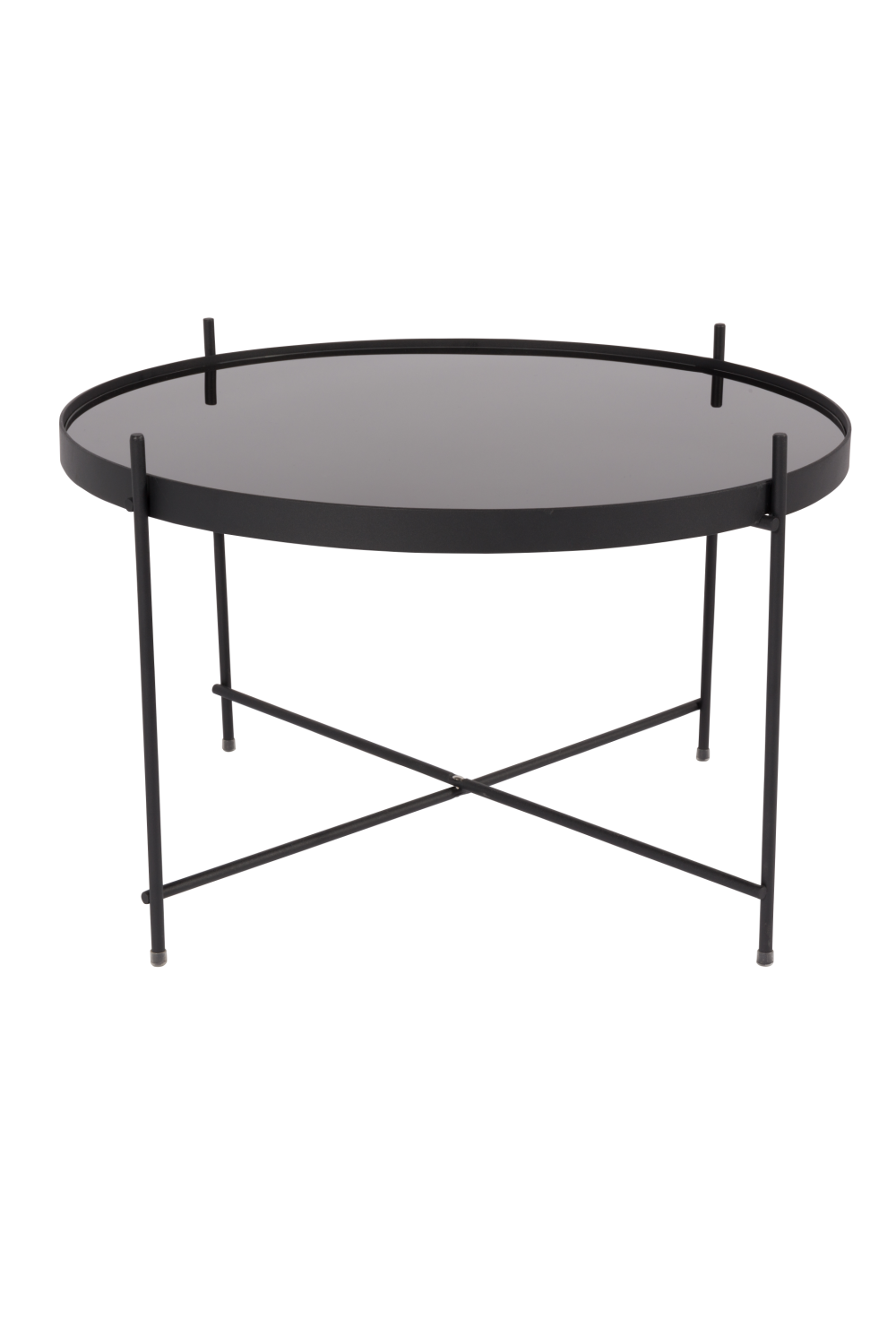 Table d'appoint ronde encadrée (G)