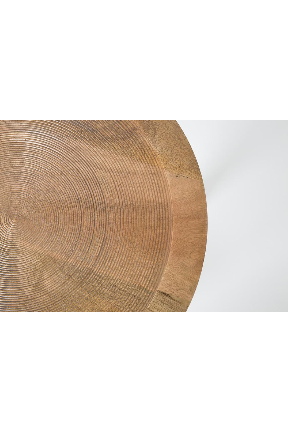 Table d'appoint en bois sculpté (G)