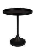 Table d'appoint trompette noire