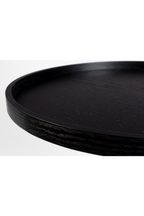 Table d'appoint trompette noire