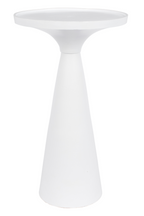 Table d'appoint en aluminium coulé