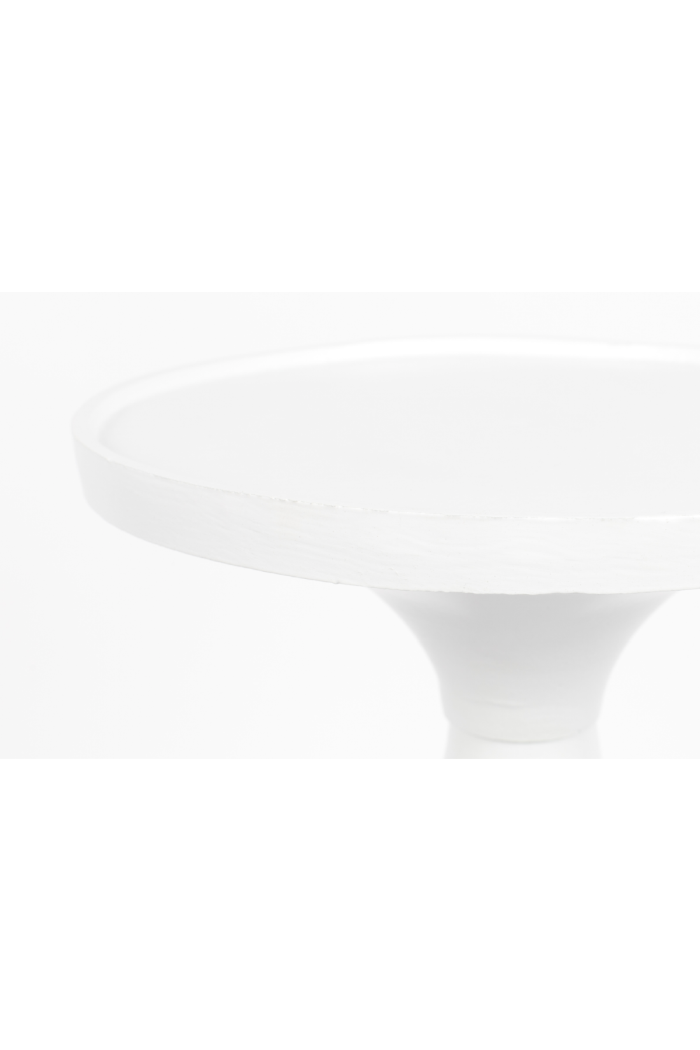 Table d'appoint en aluminium coulé