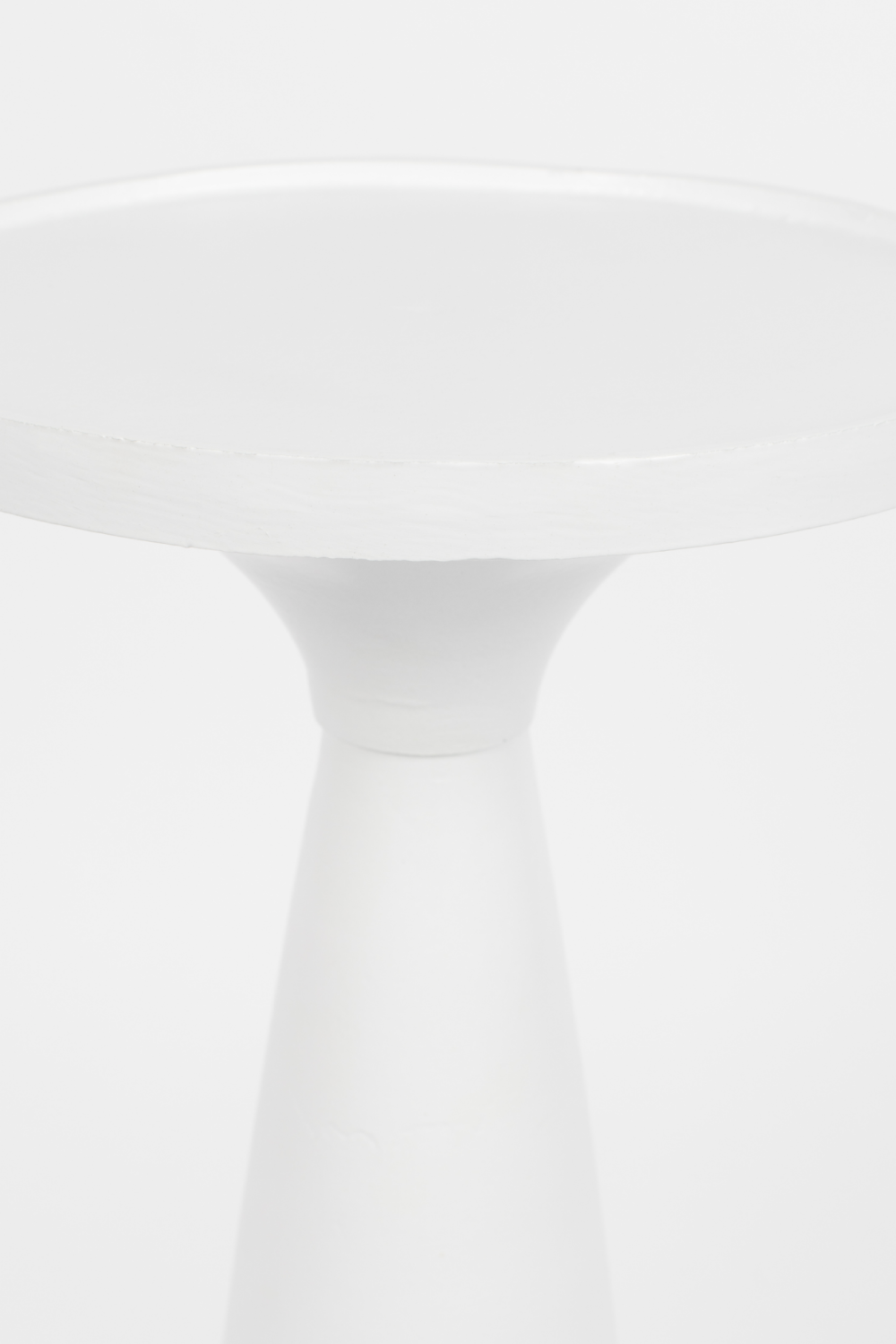 Table d'appoint en aluminium coulé
