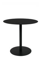 Table d'appoint ronde noire