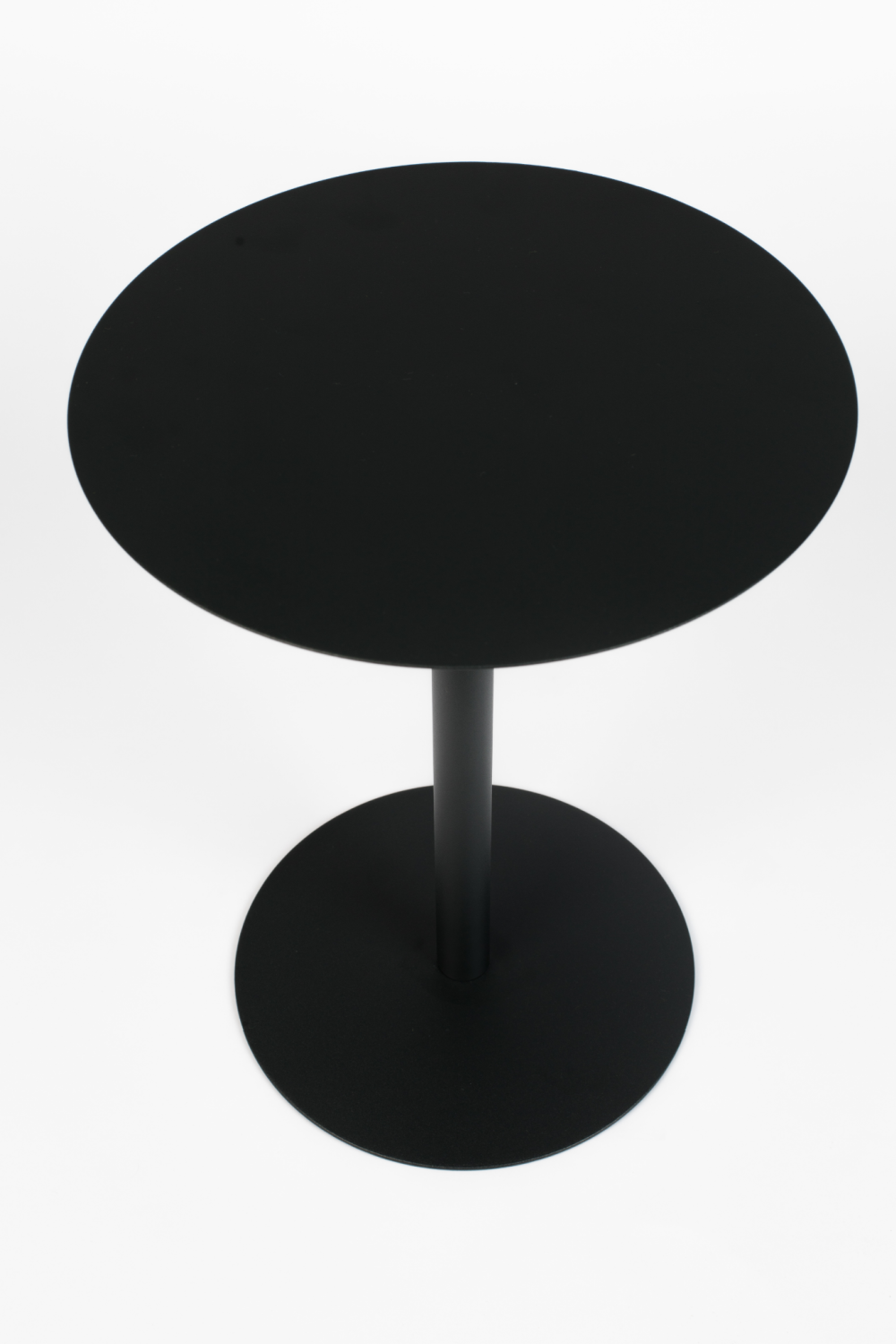 Table d'appoint ronde noire