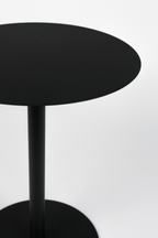 Table d'appoint ronde noire