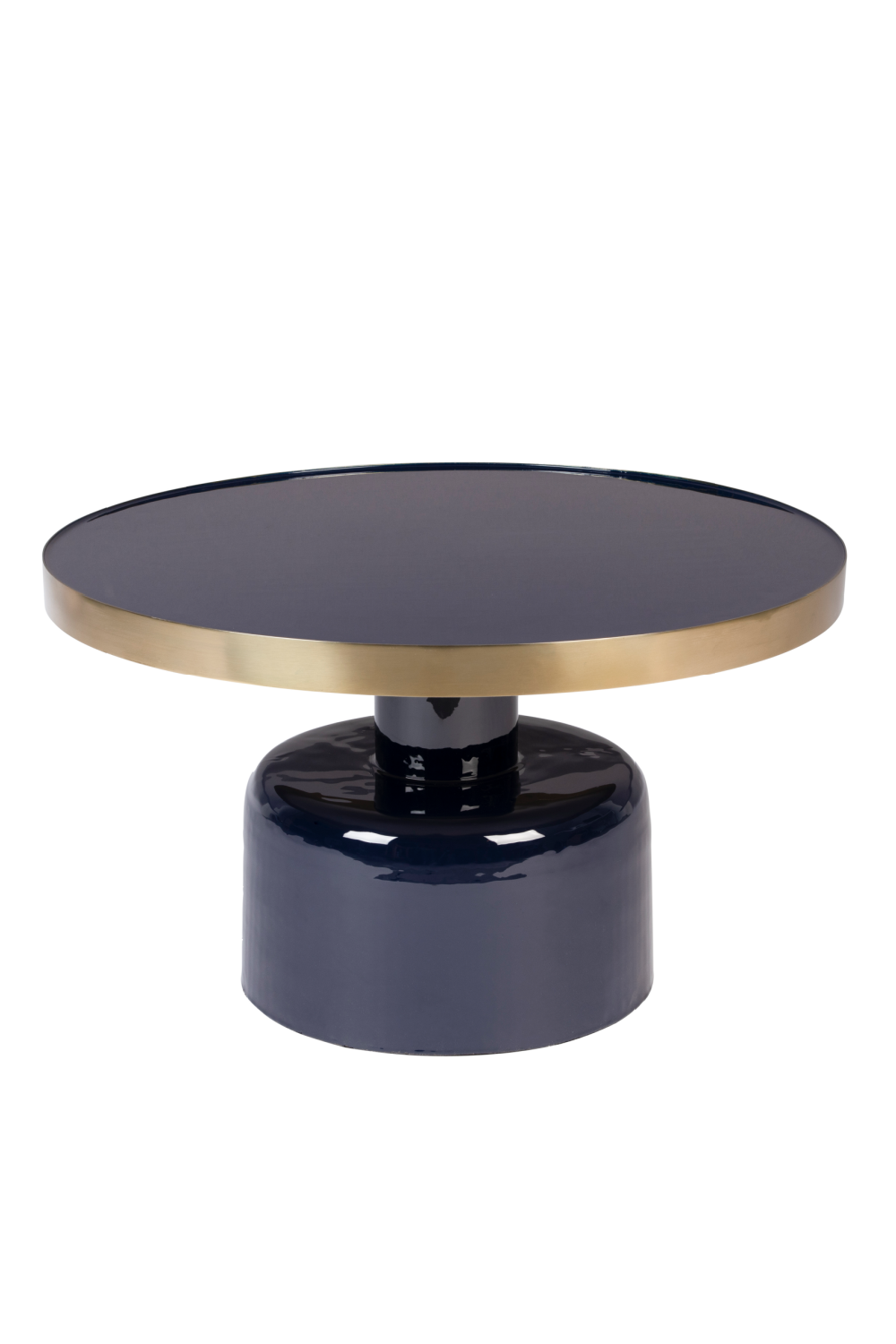 Table basse ronde émaillée
