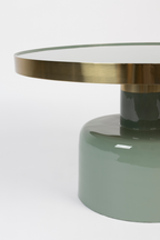 Table basse ronde émaillée