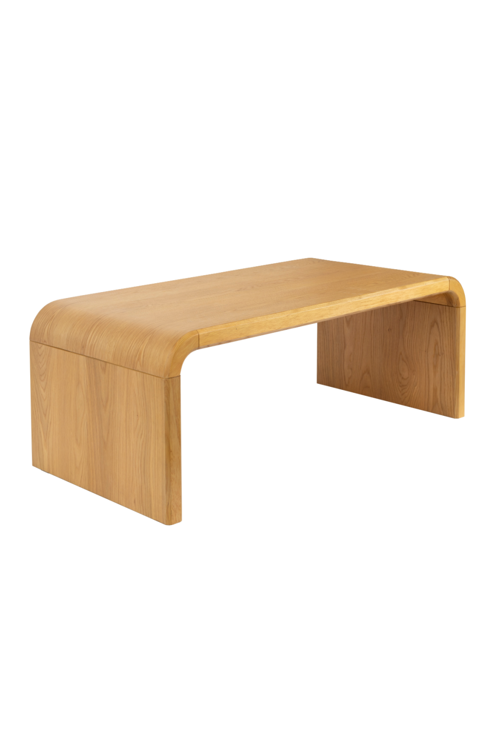 Table basse courbée en chêne