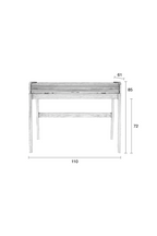 Bureau classique en bois