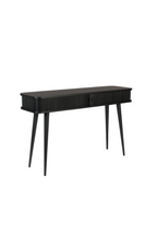 Console en bois noir