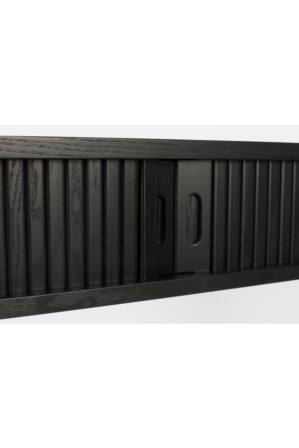 Console en bois noir