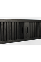 Console en bois noir