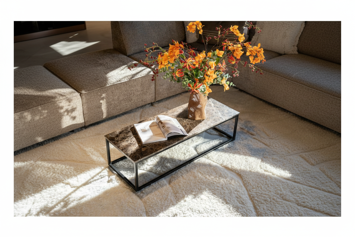 Marble Coffee Table - Landscape